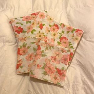 complete set vintage Fashion Manor Penn-Prest full/double sheets